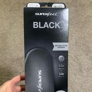 Superfeet “Black” insoles